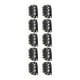 thumbnail image 5 of Clip a presión para el cabello BuyWeekMX 100 piezas negro, 5 of 9