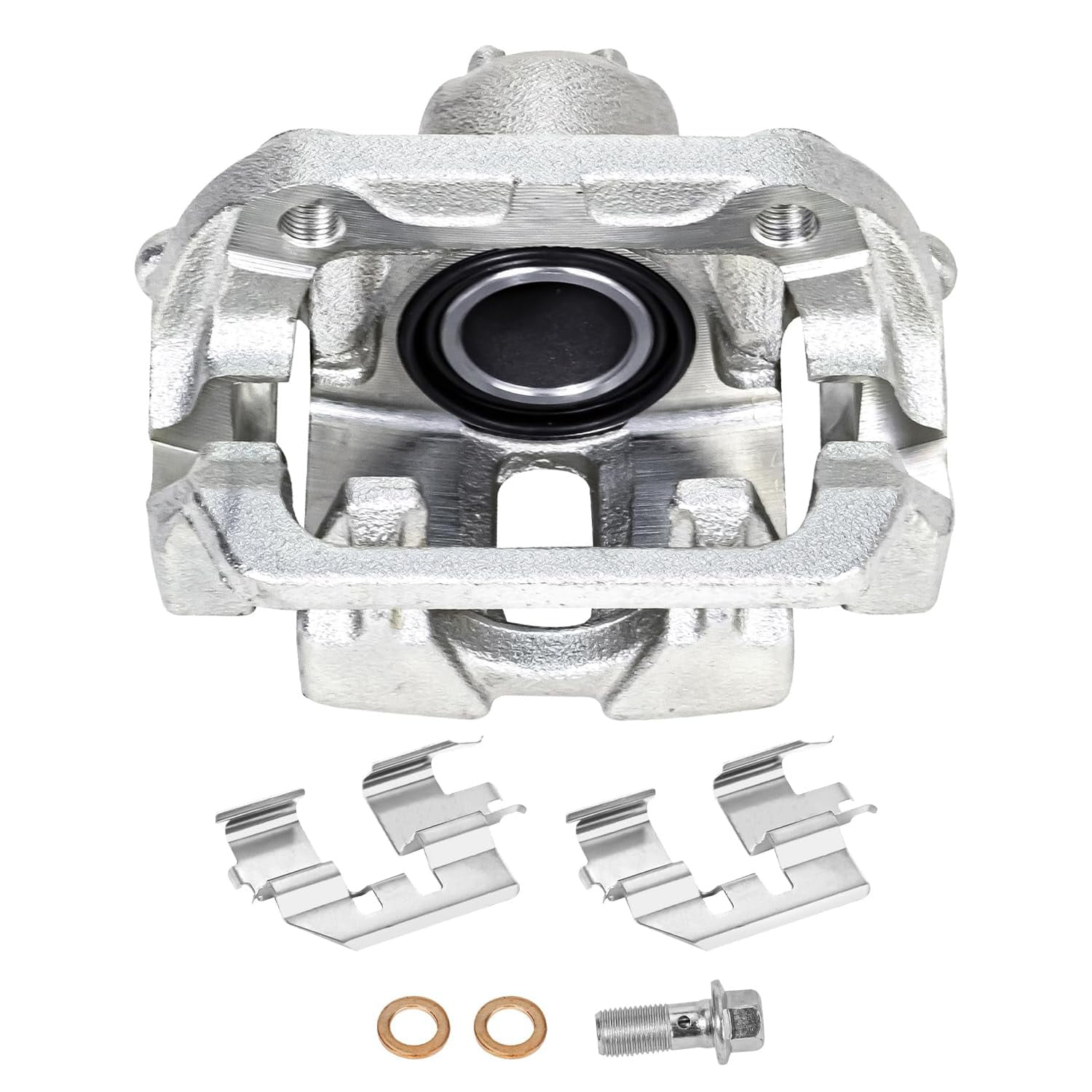 Detroit Axle - Rear Left Right Brake Calipers w/Bracket Replacement for 2005 2006 2007 2008 2009 2010 Honda Odyssey