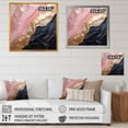 thumbnail image 4 of Designart "Pink And Gold Pottery In Minimalist Style I" Abstract Spirals Canvas Prints, 4 of 7