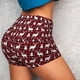 thumbnail image 4 of Fotbe Christmas And New Year Shorts Sin Costuras – Shorts Deportivos de Cintura Alta para Mujer, Elásticos para Gimnasio, Yoga, Running o Ciclismo-Large, 4 of 8