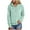 Light Green_3, variant on Godom Women's Oversized Sweatshirt Casual Long Sleeve Button Neck Pullover Sweatshirts for Women Light Patchwork Shirts