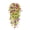 D, variant on 1 Pc Bundle 29.53" Artificial Pansy Hanging Flowers Vines, UV Resistant Detachable Stems Plastic Trailing Garland for Outdoor Porch Hanging Basket, Summer Fiesta Crimson & Purple Mix