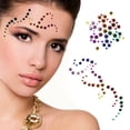 thumbnail image 2 of Rainbow Gems Rhinestone Festival Face Jewels, 2 of 5