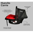 thumbnail image 4 of Autoasiento para carro Huevito Porta Bebe Modelo rojo, 4 of 4