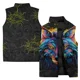 thumbnail image 3 of Chaleco elegante con estampado de tigre blanco para hombre, moderno y versátil, cómodo y cálido, resistente al viento y al frío, chalecos para hombre, ropa para hombre, abrigos, 3 of 5