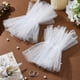 thumbnail image 4 of Guantes cortos de encaje sin dedos, guantes de tul con perlas para boda, guantes con puños para mujer, ideales para fiestas de disfraces y bodas., 4 of 9