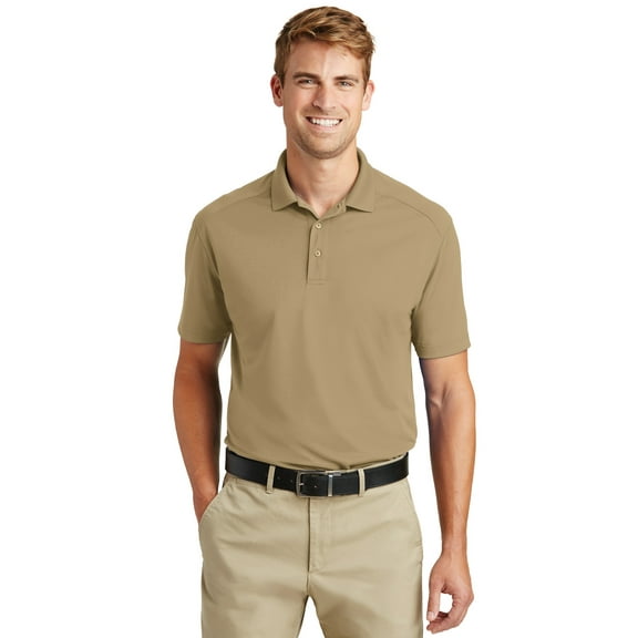 Cornerstone 1146765 Mens Select Lightweight Snag-Proof Polo Shirt, Tan - Extra Large