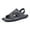 Grey, variant on Men's Summer Adjustable Sandals, Casual Back Strap Slides, Comfortable Shoes for Beach, Pool, Work & Everyday Wear