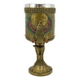 thumbnail image 2 of Ebros Ancient Egyptian Horus Falcon Larger 16oz Cylindrical Wine Goblet Chalice, 2 of 5