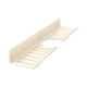 thumbnail image 2 of Accesorios de baño Tocador Estante Grifo de inodoro Lavabo de baño Espejo de baño Estante de almacenamiento frontal Estante de aleación de aluminio, 2 of 6
