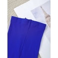 thumbnail image 4 of Jhaoyu Kids Girls Ballet Dance Leggings Stretch Solid Color Footed Tights Gymnastic Fitness Workout Stocking Royal Blue 2-3, 4 of 6