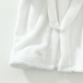 thumbnail image 4 of Hessimy Toddler Rayon from Bamboo Pajamas Sets,Baby Boy Girl Snug Fit Long Sleeve Sleepwear pajama shorts set for Toddler Girl Boy(White,7-8 Years), 4 of 5