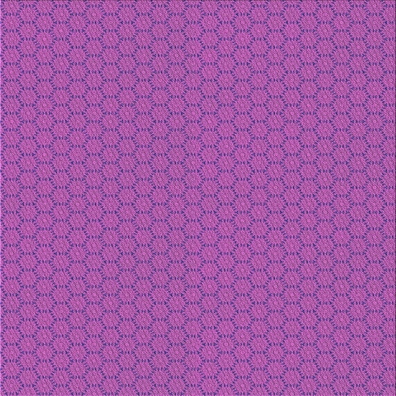 Ahgly Company Indoor Square Patterned Dark Orchid Purple Area Rugs, 8' Square