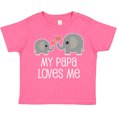 thumbnail image 3 of Inktastic My Papa Grandpa Loves Me Boys or Girls Toddler T-Shirt, 3 of 5
