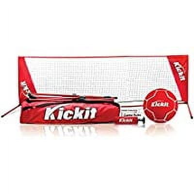 The Original Soccer Tennis Game | Where Soccer Meets Tennis | Portable 6.5 x 2 Foot Net &  Soccer Tennis Ball | Play Outdoors, Indoors, Backyard or Beach