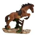 thumbnail image 5 of Horse Statue Resin Figurine Desktop Decoration Sturdy Craft for Shelf Office Bedroom Collectible, 5 of 9