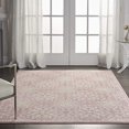 thumbnail image 1 of Nourison JUB06 Jubilant Transitional Floral Ivory/Pink Area Rug 4' x 6', 1 of 4