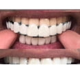 thumbnail image 1 of New Snap On Smile Dental False Teeth Cover Smile Veneers Comfort Fit Flex Denture Teeth - Niubi_fsdxm, 1 of 1