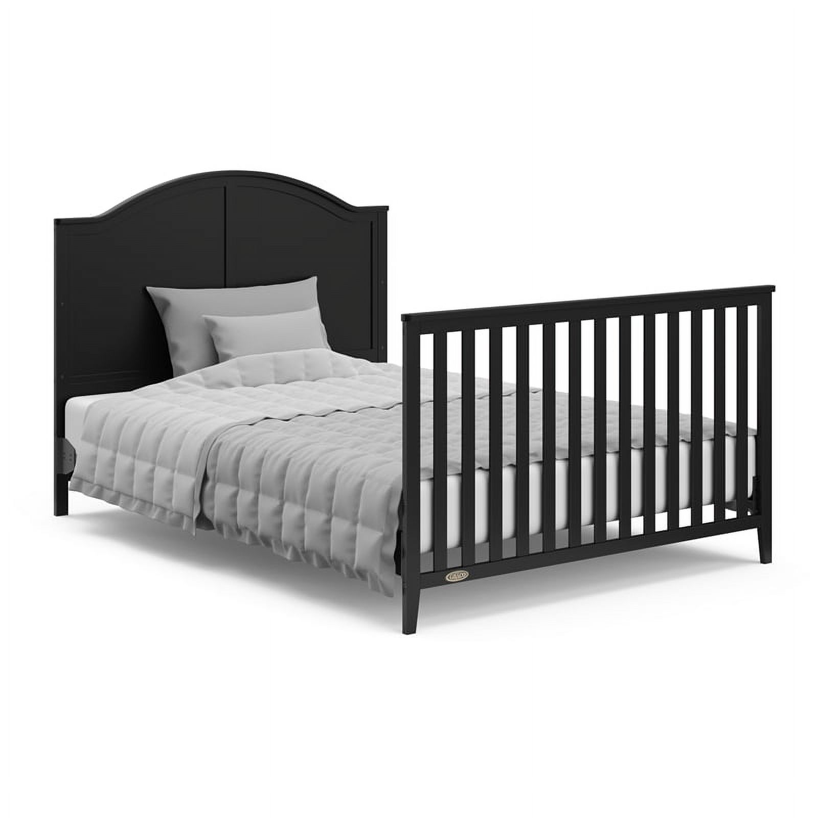 Graco Wilfred 5-in-1 Convertible Baby Crib, Black - image 3 of 4