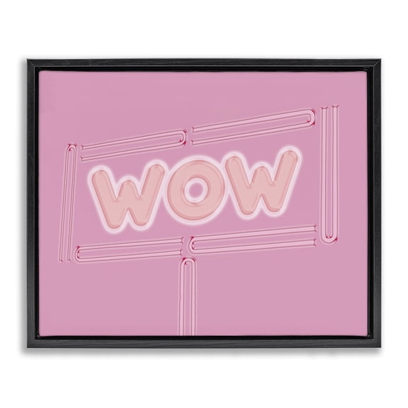 Stupell Industries Eclectic Black Floating Frame Canvas Art, 21 x 17, by SunDance Group LLC