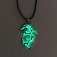 thumbnail image 6 of GKNET Vintage Luminous Dragon Pendant Necklace Luminous Fire Dragon Pendant Neckla WY4-A2, 6 of 9