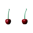 thumbnail image 1 of Cepillo de baño FLhrweasw en forma de cereza cabeza de cepillo roja, 1 of 6