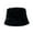 Black, variant on Herrnalise Ladies Winter Cony Hair Bucket Hat Cute And Warm Caps Hunting Fishing Hat White