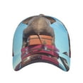 thumbnail image 2 of Daiia Elephant Sits print Baseball Cap Men Women Golf Dad Hat Adjustable Original Classic Low Profile Hat Unconstructed Plain Cap, 2 of 9