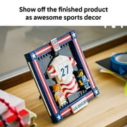 LEGO Editions 2026 U.S. Soccer National Team Jersey - Building Set for Boys & Girls, Ages 10+ Birthday Gift - Bedroom or Shelf Decor for Sports Fans - 43033