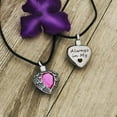 thumbnail image 2 of Anavia Personalized Angel Birthstone Cremation Urn Necklace for Ashes Pendant Memorial Keepsake Cremation Jewelry with Free Funnel Kit Ship Next Day [August - Periodot], 2 of 12