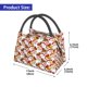 thumbnail image 2 of Fotbe Santa Claus bells Snowman Bolsa Térmica Portátil con Estampado, Bolsa de Entrega de Alimentos Aislada, Bolsa Reutilizable de Gran Capacidad para Comidas y Supermercado, 2 of 6