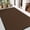 Brown Striped, variant on Front Door Mat 3' x 5', Low Profile Heavy Duty Door Mat Outside Entrance, Non-Slip Large Commercial Floor Mat, Absorbent & Resist Dirt, Easy Clean Welcome Entry Mat Indoor Outdoor, Black
