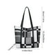 thumbnail image 3 of Large Capacity Women's Bags Trendy Hundreds Of Atmospheres Shoulder Bag Lattice Tote Bags Large Capacity Handbag, 3 of 6