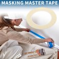 thumbnail image 2 of Cinta de pintor Unique Bargains, fácil de quitar, cinta de enmascarar Master Tape 140U blanca, 0.06 pulgadas x 52.5 yardas, 2 of 6