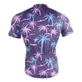 thumbnail image 4 of joogoo Plam Tree Pattern Men's Cycling Jerseys Mountain Bike Short Sleeve Tops M, 4 of 7