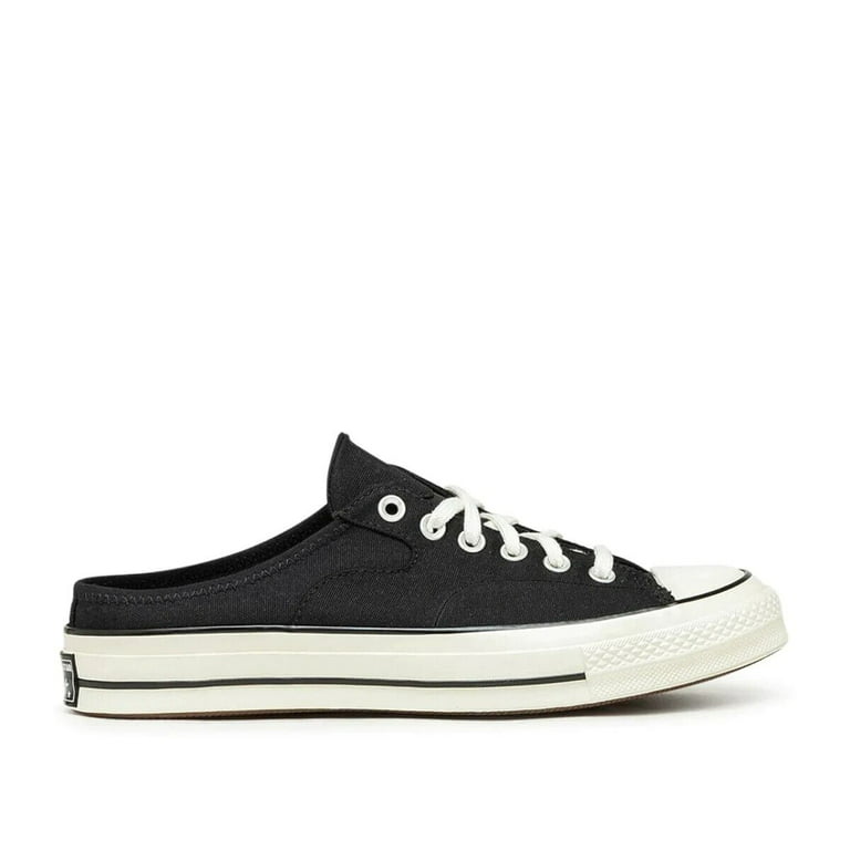 Converse Taylor All-Star 70 Mule 172591C Unisex Black/White Shoes C65 (Men's 3 / 5) - Walmart.com