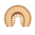 thumbnail image 3 of 2PCS 64mm Half Circle Diamond Quick Release Oscillating Saw Blade Cutting Disc, 3 of 9