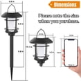 thumbnail image 2 of Antorchas solares con efecto de llama Dynaming, 6 unidades, impermeables, 2 of 9