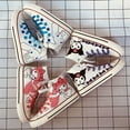 Alex 2025 Sanrio Hello Kitty Graffiti Canvas Shoes, Kawaii Lolita
