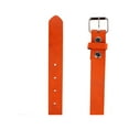 thumbnail image 3 of CTM Kids' Solid Bold Color Belt with Roller Buckle, 3 of 5