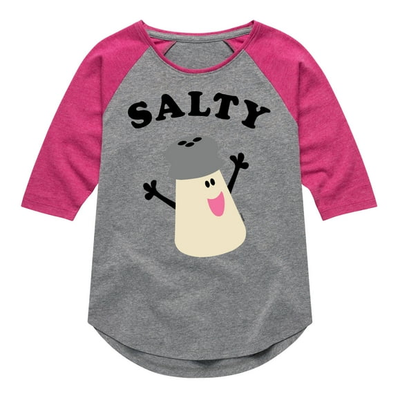 Blue Clues & You! - Mr. Salty - Toddler And Youth Girls Raglan Graphic T-Shirt