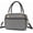 Black White, variant on Checkered Woven Handbag for Women, Vegan Leather Top Handle Satchel Purse, Retro Checkerboard Crossbody Bag with Detachable Strap(Green and White Checkered )