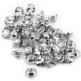 thumbnail image 2 of Diamante Silver Rhinestone  Round Buttons Sewing Craft 20mm Sewing Notions  Supplies, 2 of 8