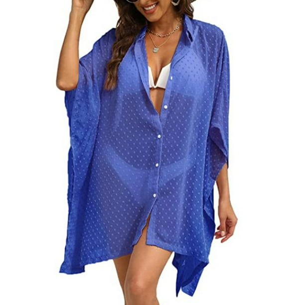 ELFINDEA Bikini Women's Plus Size Swimsuit Cover Up Openwork Sexy