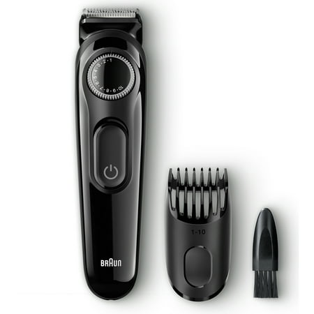 Braun BT3020 Men's Beard Trimmer, 20 Precision Length Settings for Ultimate Precision, Includes Adaptable Comb