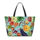 thumbnail image 2 of Disketp Vegetable Bolsa de Playa de Gran Capacidad, Bolso Impermeable y a Prueba de Arena para Mujer, Ideal para Playa, Piscina y Natación, 2 of 7