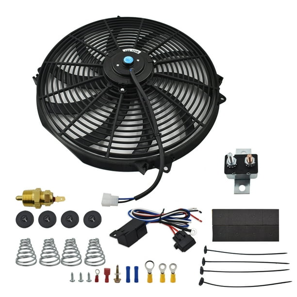 ALLCARB 16 Inch Electric Radiator Cooling Fan Universal Push Pull