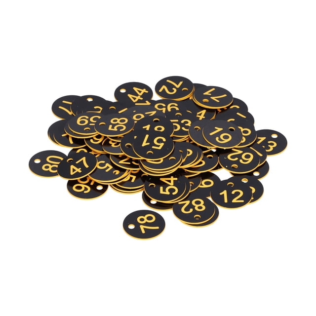 Étiquette Numérotée, 100pcs Rond Numéro Tag Beehive Raccords Beehive Tag Matériaux Respectueux de l'Environnement