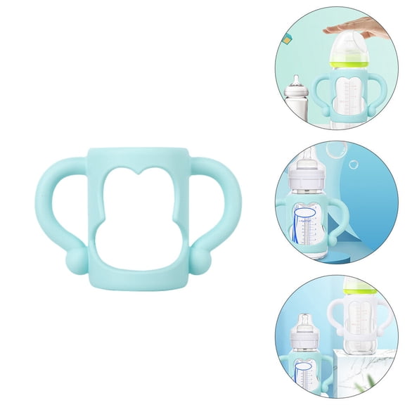 LEORX 2Pcs Baby Cup Handles Universal Design for Bottle Feeding Infants