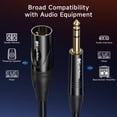 thumbnail image 4 of Cable Trs a XLR de Cable Matters, de 6,35 mm a 3 m, macho a macho, 4 of 7